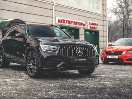 2019 Mercedes-Benz GLC AMG 43 AMG I (X253) Рестайлинг, чёрный, 5590000 рублей, вид 3