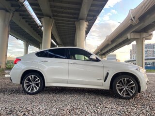 2016 BMW X6 50i II (F16), белый, 3500000 рублей, вид 5