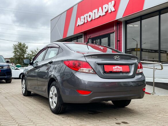 2012 Hyundai Solaris I, серый - вид 5