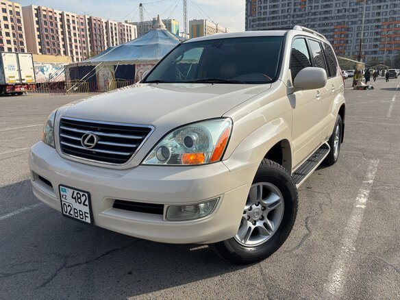 2003 Lexus GX 470 I, бежевый, 2307000 рублей - вид 2