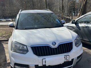 2014 Skoda Yeti I Рестайлинг, белый, 900000 рублей, вид 2