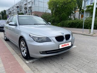 2010 BMW 5 серии 520d V (E60/E61) Рестайлинг, серебристый, 1470000 рублей, вид 3