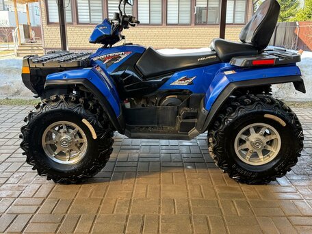 2007 Polaris Sportsman 800, синий, 649000 рублей, вид 4
