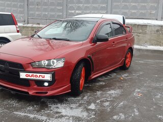 2008 Mitsubishi Lancer X, красный, 850000 рублей, вид 2