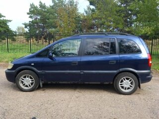 2000 Opel Zafira A, синий, 195000 рублей, вид 4