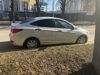 2015 Hyundai Solaris I Рестайлинг, серый, 750000 рублей, вид 3