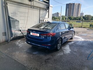 2016 Hyundai Elantra VI (AD), синий, 980000 рублей, вид 4