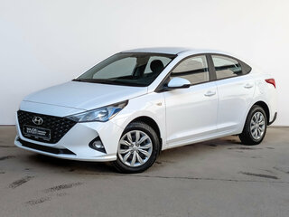 2022 Hyundai Solaris II Рестайлинг, белый, 1670000 рублей, вид 1