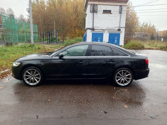 2011 Audi A6 IV (C7), чёрный, 2100000 рублей - вид 1