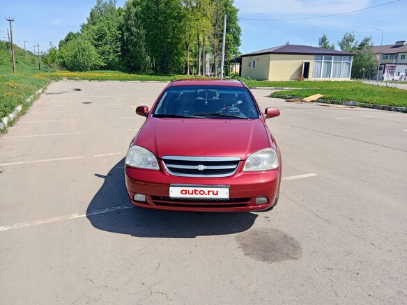 2009 Chevrolet Lacetti I, красный, 385000 рублей