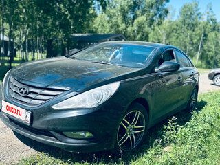 2011 Hyundai Sonata VI (YF), чёрный, 960000 рублей, вид 1