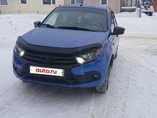 2020 Lada (ВАЗ) Granta I Рестайлинг, синий, 700000 рублей, вид 1