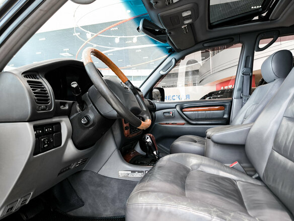 2000 Lexus LX 470 II, чёрный, 1400000 рублей - вид 15