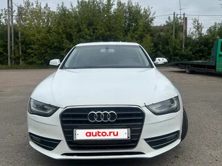 2014 Audi A4 IV (B8) Рестайлинг, белый, 700000 рублей, вид 3