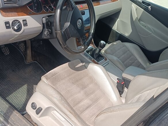 2005 Volkswagen Passat B6, чёрный - вид 8