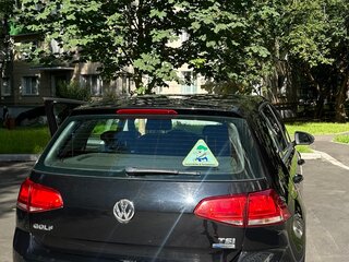 2014 Volkswagen Golf VII, чёрный, 1200000 рублей, вид 4