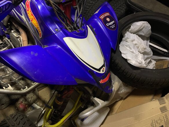 2008 Yamaha YFZ 450, синий, 575000 рублей - вид 5