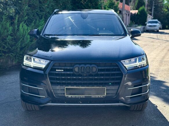 2017 Audi Q7 II (4M), чёрный, 2900000 рублей - вид 2