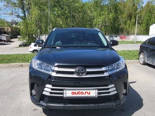 2021 Toyota Highlander III (XU50) Рестайлинг, чёрный, 3980000 рублей, вид 1
