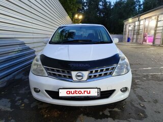 2009 Nissan Tiida Latio I, белый, 500000 рублей, вид 2