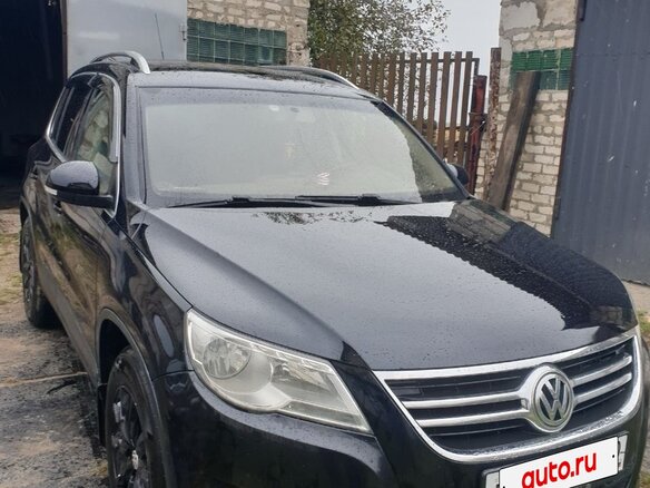 2011 Volkswagen Tiguan I, чёрный, 850000 рублей - вид 5
