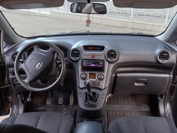 2007 Kia Carens II (UN), чёрный, 500000 рублей - вид 11