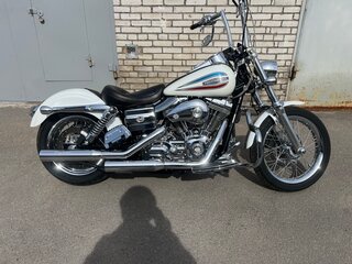 2006 Harley-Davidson Dyna Super Glide, белый, 970000 рублей, вид 1