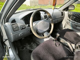 2007 Hyundai Accent ТагАЗ II, серебристый, 380000 рублей, вид 5