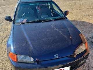 1993 Honda Civic V, синий, 365000 рублей, вид 5