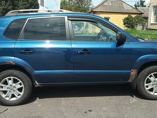 2005 Hyundai Tucson I, синий, 485000 рублей, вид 2