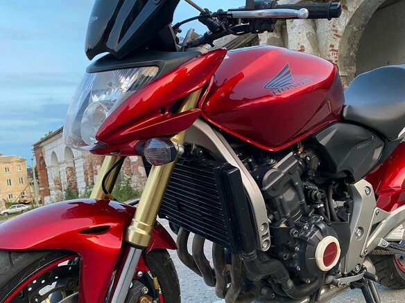 2007 Honda CB 600F Hornet, красный, 520000 рублей - вид 5