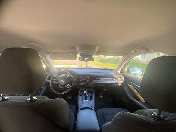 2021 Haval F7x I, синий - вид 5