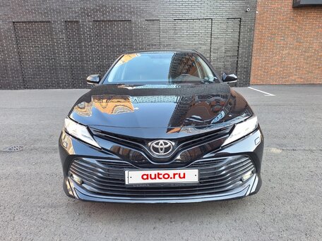 2018 Toyota Camry VIII (XV70), чёрный, 2160000 рублей, вид 3