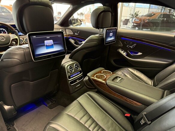 2016 Mercedes-Benz S-Класс 500 Long VI (W222, C217), синий, 3900000 рублей - вид 10