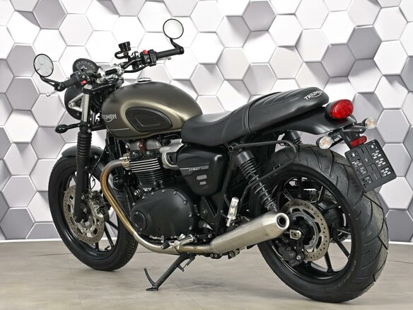 2021 Triumph Street Twin, серый, 747000 рублей - вид 7