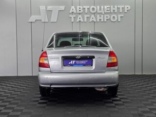 2007 Hyundai Accent ТагАЗ II, серебристый, 499000 рублей, вид 5