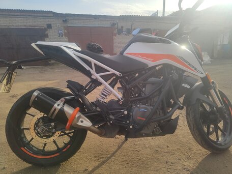 2021 KTM 390 Duke, белый, 520000 рублей, вид 3
