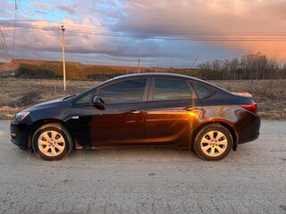 2014 Opel Astra J Рестайлинг, коричневый, 800000 рублей, вид 4