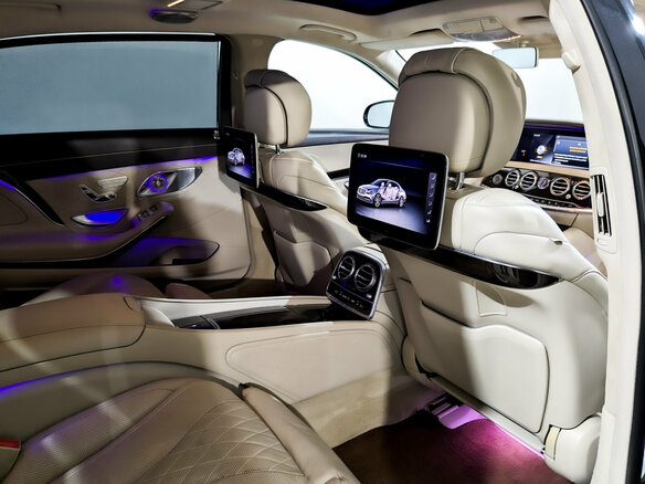 2018 Mercedes-Benz Maybach S-Класс 560 I (X222) Рестайлинг, чёрный, 4750000 рублей - вид 27