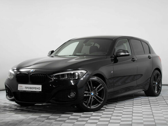 2018 BMW 1 серии 118i II (F20/F21) Рестайлинг 2, чёрный