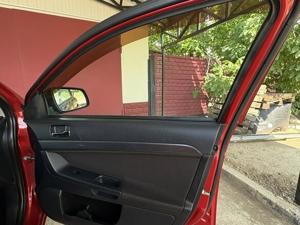 2008 Mitsubishi Lancer X, красный, 600000 рублей - вид 8
