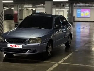 2007 Hyundai Accent ТагАЗ II, фиолетовый, 340000 рублей, вид 3