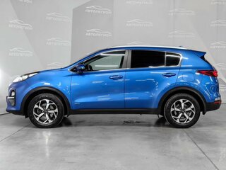 2019 Kia Sportage IV Рестайлинг, синий, 1850000 рублей, вид 3