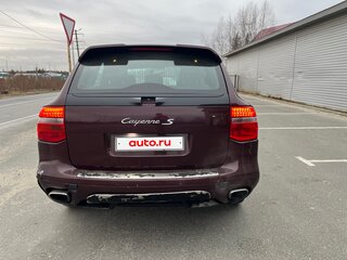 2008 Porsche Cayenne S I Рестайлинг (957), пурпурный, 900000 рублей, вид 5