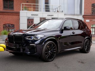 2021 BMW X5 40d IV (G05/G18), чёрный, 8500000 рублей, вид 1