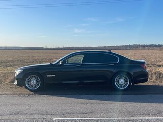 2015 BMW 7 серии Long 750Li xDrive V (F01/F02/F04) Рестайлинг, чёрный, 3490000 рублей, вид 3
