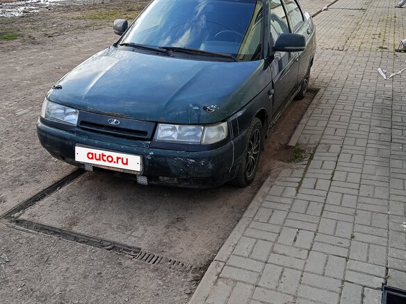 2004 Lada (ВАЗ) 2110, зелёный, 100000 рублей - вид 1