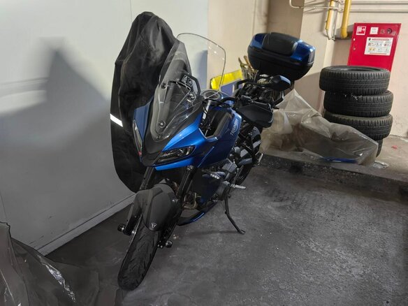 2022 Triumph Tiger Sport 660, синий, 1200000 рублей