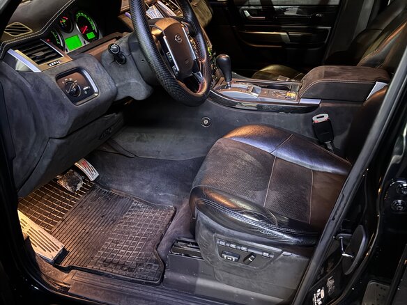 2005 Land Rover Range Rover Sport Supercharged I, чёрный, 1150000 рублей - вид 12