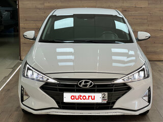 2020 Hyundai Elantra VI (AD) Рестайлинг, белый, 1630000 рублей, вид 2